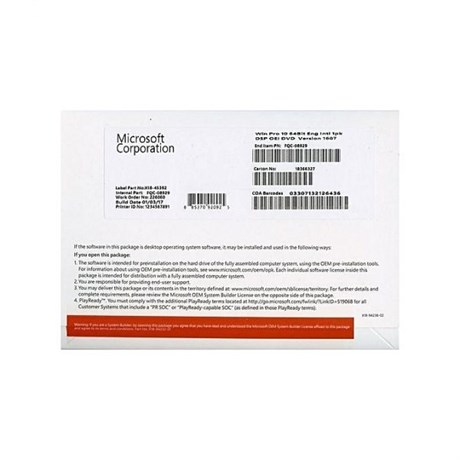 Mb Teknoloji | Bilgisayar Elektronik Gaming Ekipmanlar | MS WİNDOWS 10 PRO DSP OEI 64/BİT TRK DVD FQC-06929 | MS WİNDOWS 10 PRO DSP OEI 64/BİT TRK DVD FQC-06929 | MS WİNDOWS 10 PRO DSP OEI 64/BİT TRK DVD FQC-06929 | 2332712002248 | Mb Teknoloji | Bilgisayar Elektronik Gaming Ekipmanlar | B03682 | İşletim Sistemleri | Microsoft | MB Teknoloji Gaming Ürünler B