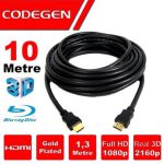 CODEGEN HDMI 10METRE CPS100 HDMI 1.4V  2K 3D GOLD KABLO | Mb Teknoloji | Bilgisayar&nbsp;Elektronik Gaming Ekipmanlar | 2332712004952 | CODEGEN HDMI 10METRE CPS100 HDMI 1.4V  2K 3D GOLD KABLO2332712004952Mb Teknoloji | Bilgisayar&nbsp;Elektronik Gaming EkipmanlarB03405KablolarCodegen