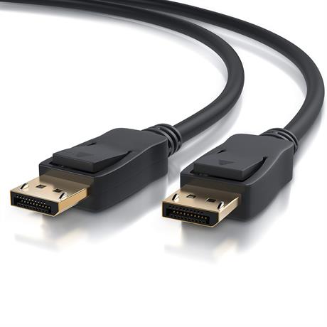 Mb Teknoloji | Bilgisayar Elektronik Gaming Ekipmanlar | DISPLAYPORT SİYAH MONİTÖR KABLOSU 1