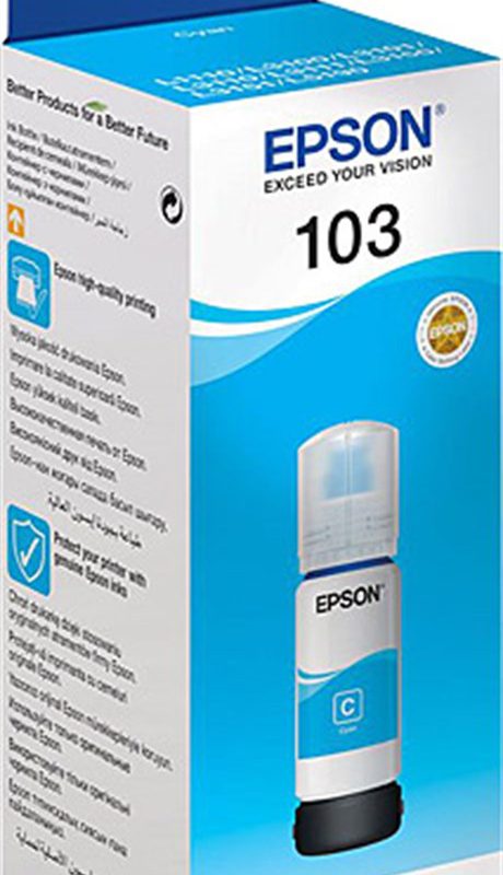 Mb Teknoloji | Bilgisayar Elektronik Gaming Ekipmanlar | EPSON 103C T00S24A ECO TANK CYAN BOTTLE C13T00S24A (65 ML)-MAVİ | EPSON 103C T00S24A ECO TANK CYAN BOTTLE C13T00S24A (65 ML)-MAVİ | EPSON 103C T00S24A ECO TANK CYAN BOTTLE C13T00S24A (65 ML)-MAVİ | 2332712007472 | Mb Teknoloji | Bilgisayar Elektronik Gaming Ekipmanlar | B04090 | Tanklı Yazıcı Mürekkepleri | Epson |