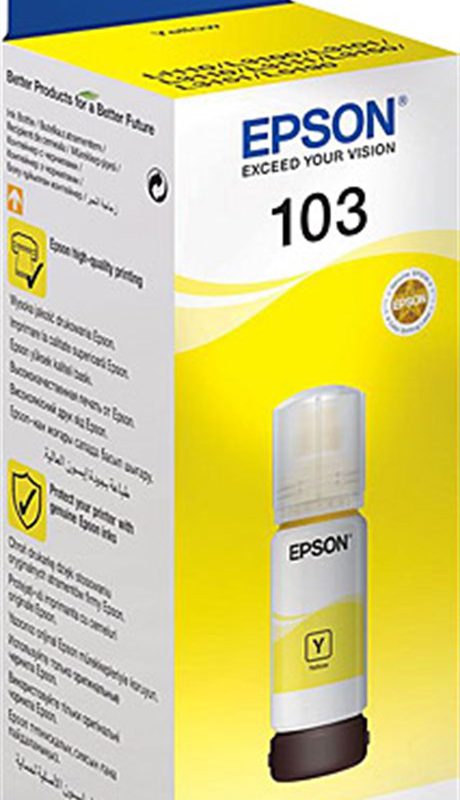 Mb Teknoloji | Bilgisayar Elektronik Gaming Ekipmanlar | EPSON 103Y T00S44A ECO TANK YELLOW BOTTLE C13T00S24A (65 ML)-SARI | EPSON 103Y T00S44A ECO TANK YELLOW BOTTLE C13T00S24A (65 ML)-SARI | EPSON 103Y T00S44A ECO TANK YELLOW BOTTLE C13T00S24A (65 ML)-SARI | 2332712007496 | Mb Teknoloji | Bilgisayar Elektronik Gaming Ekipmanlar | B04091 | Tanklı Yazıcı Mürekkepleri | Eps