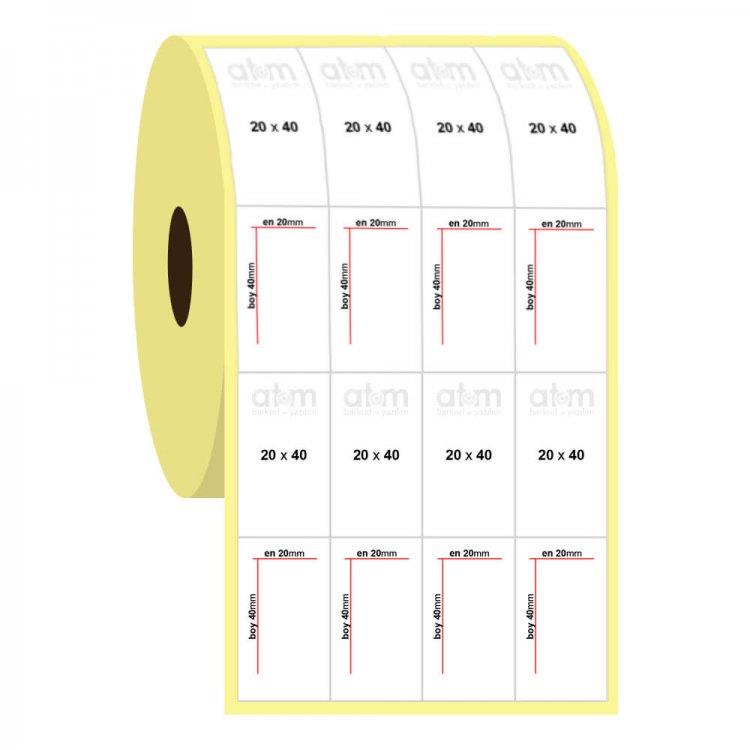 20X40 ÜRÜN ETİKETİ