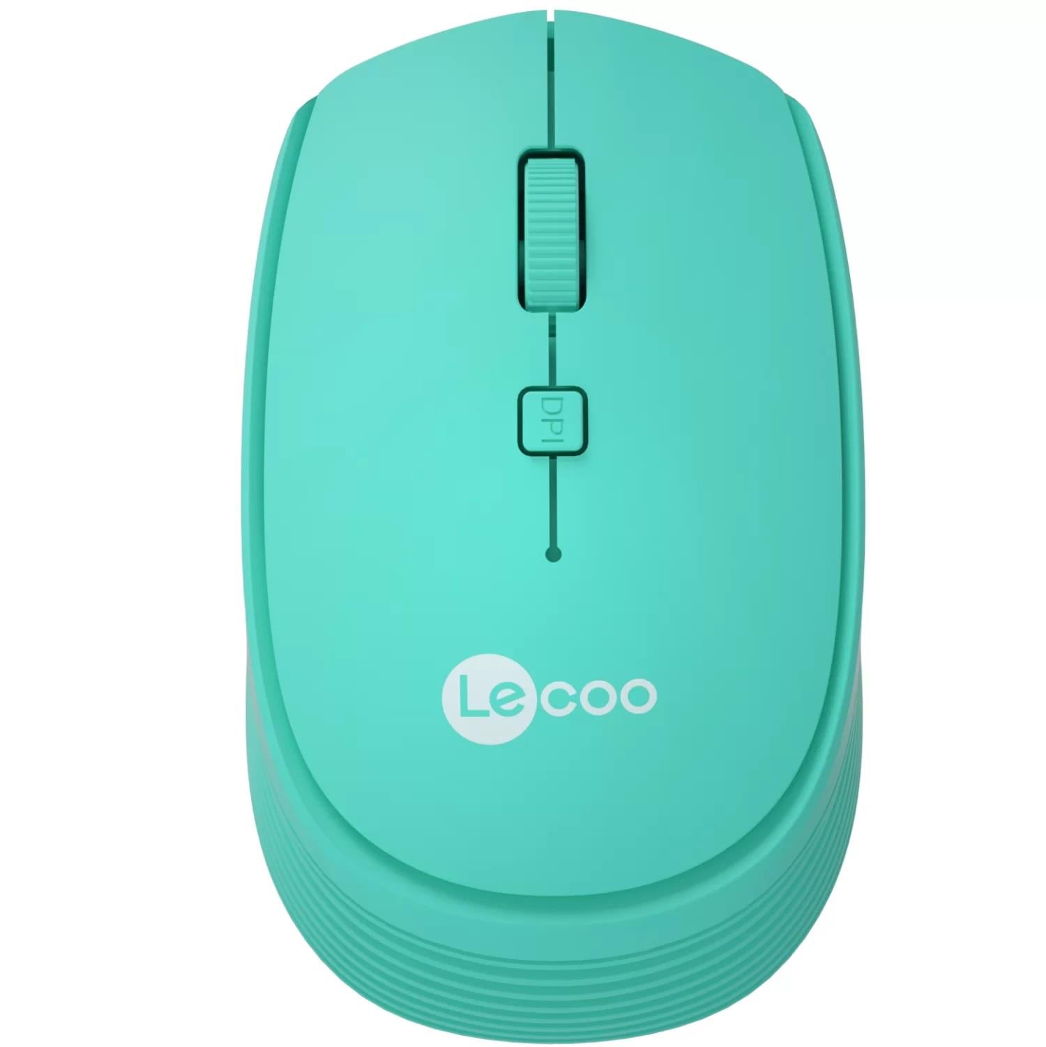 LENOVO LECOO WS202 KABLOSUZ 1200DPİ OPTİC TURKUAZ MOUSE