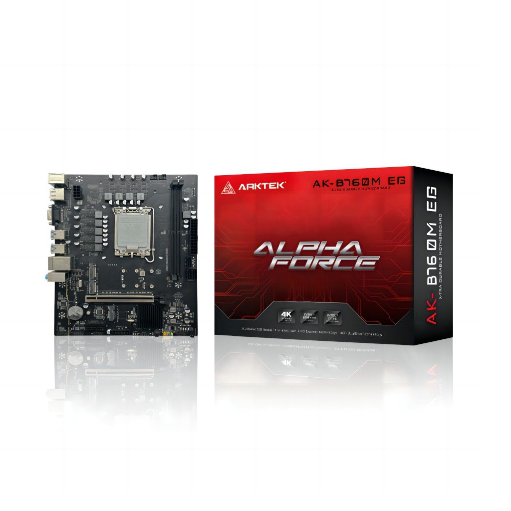 Arktek Alpha Force AK-B760M EG Intel LGA1700 DDR5 Micro ATX Anakart