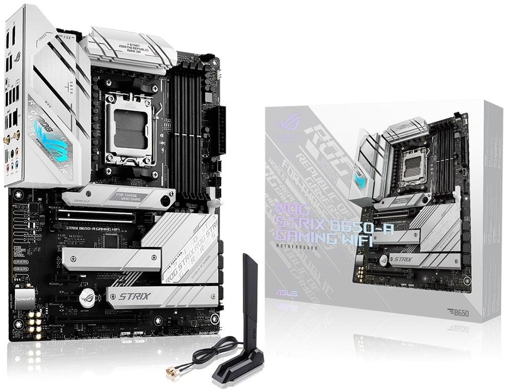 ASUS ROG STRIX B650-A GAMING WIFI DDR5 HDMI DP PCIE 16X V5.0 AM5 ATX