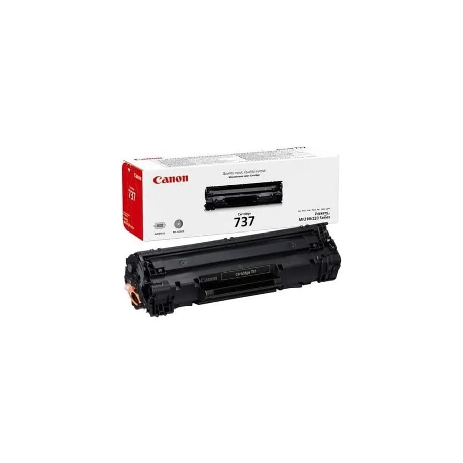 CANON CRG-737 BK 9435B002 TONER ORİJİNAL SİYAH 2400 SAYFA(CF283A) - Görsel 2