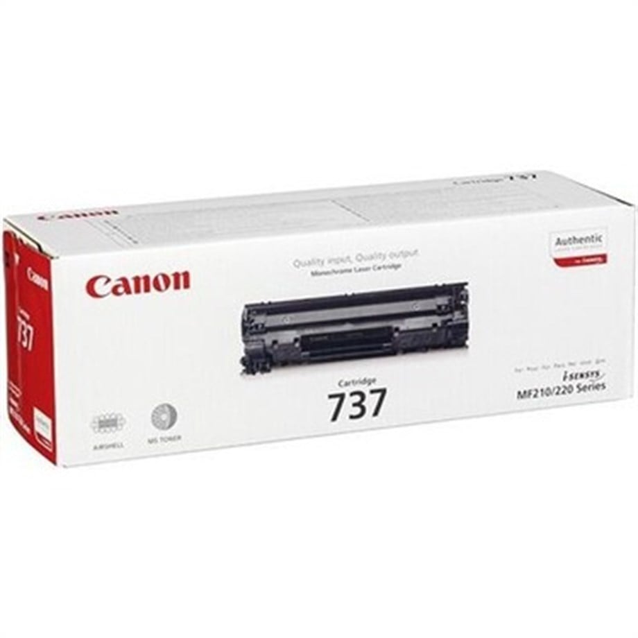 CANON CRG-737 BK 9435B002 TONER ORİJİNAL SİYAH 2400 SAYFA(CF283A) - Görsel 3