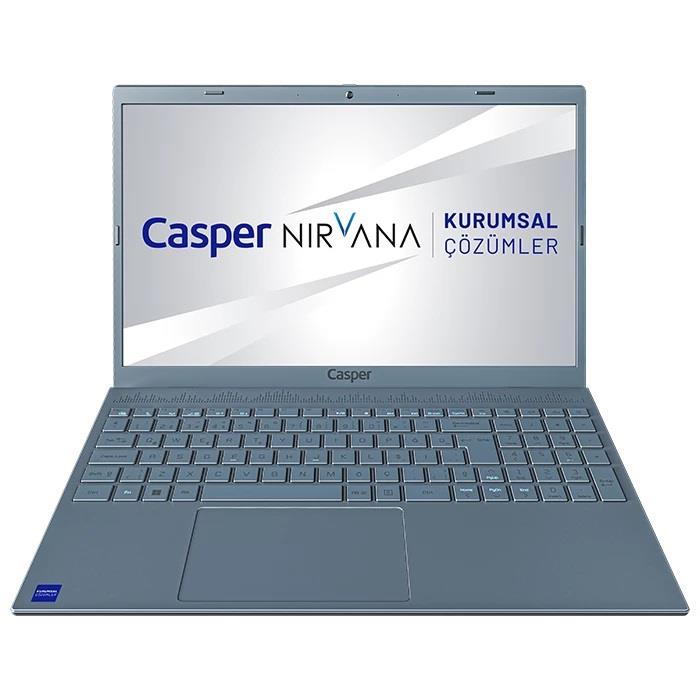 CASPER NİRVANA 15.6"GRİ C600.1155-8V00X-G-F İ5/1155G7 8GB/500GB SSD IRIS PLUS G7 FREEDOS NOTEBOOK