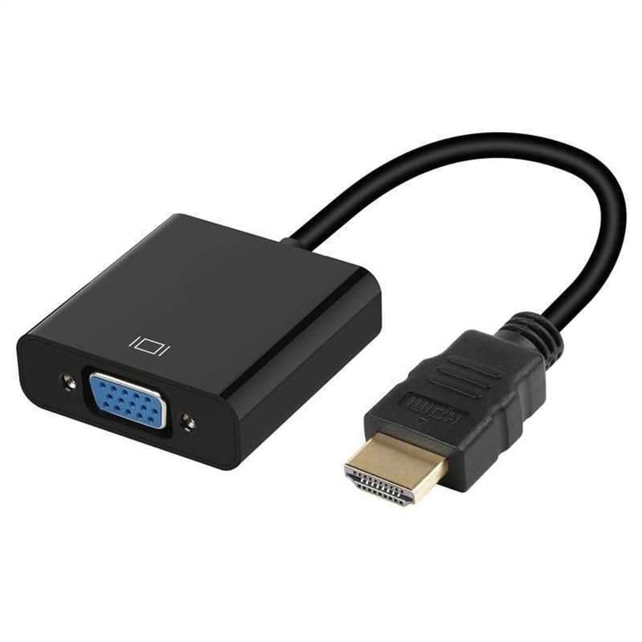CODEGEN 0.15metre CDG-CNV31 HDMI TO Vga TO HDMI Dişi Görüntü Adaptörü Siyah