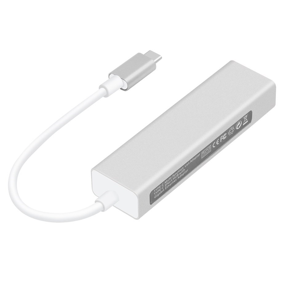 CODEGEN CDG-CNV85 3ADET*USB 3.0+RJ45 USB 3.1 TYPE-C HUB - Görsel 3