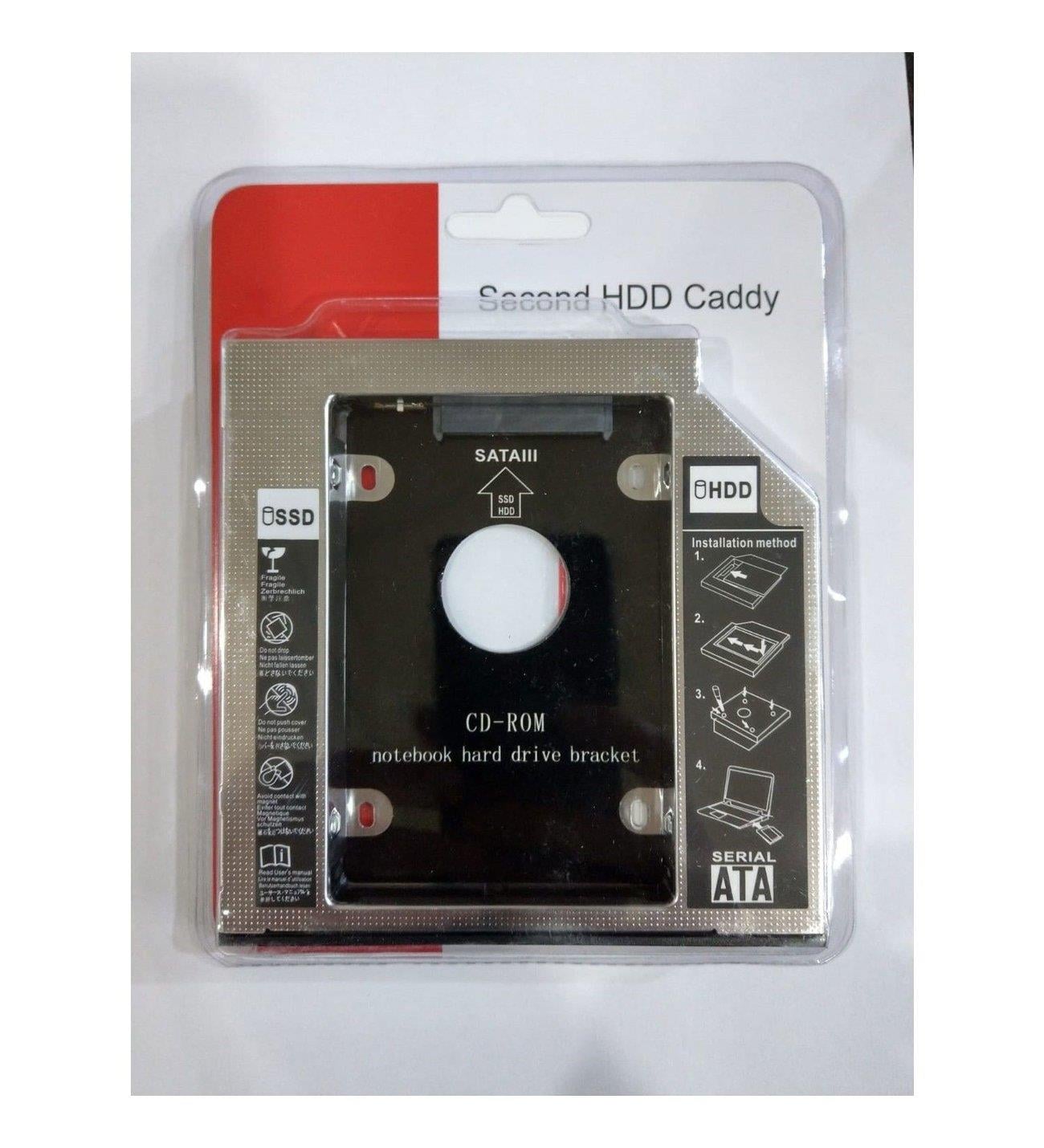 COMPAXE CD-95 9.5 MM NOTEBOOK SSD HDD YUVASI - Görsel 3