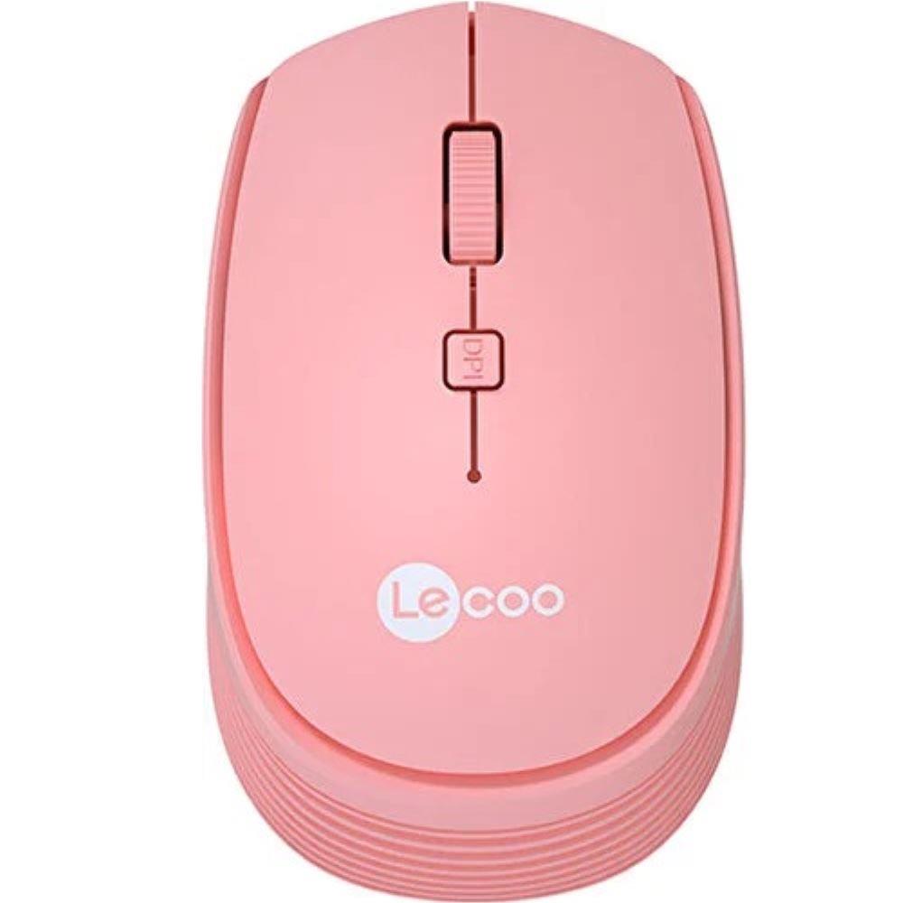 LENOVO LECOO WS202 KABLOSUZ 1200 DPİ OPTİC PEMBE MOUSE