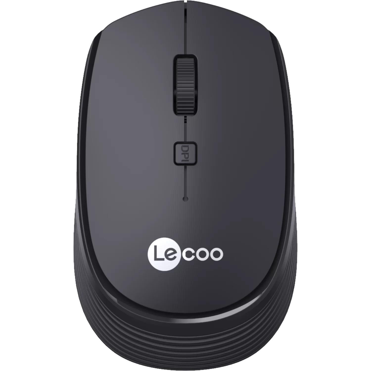 LENOVO LECOO WS202 KABLOSUZ 1200DPİ OPTİC SİYAH MOUSE