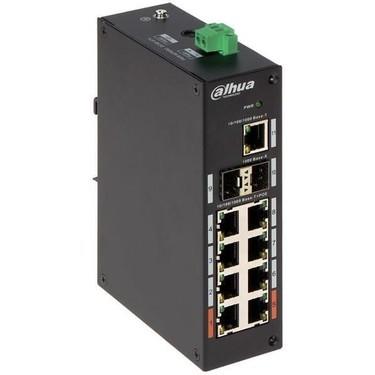 DAHUA 8PORT FULL POE PFS3211-8GT-120-V2 GIGABIT YÖNETİLEMEZ ENDÜSTRİYEL SWİTCH