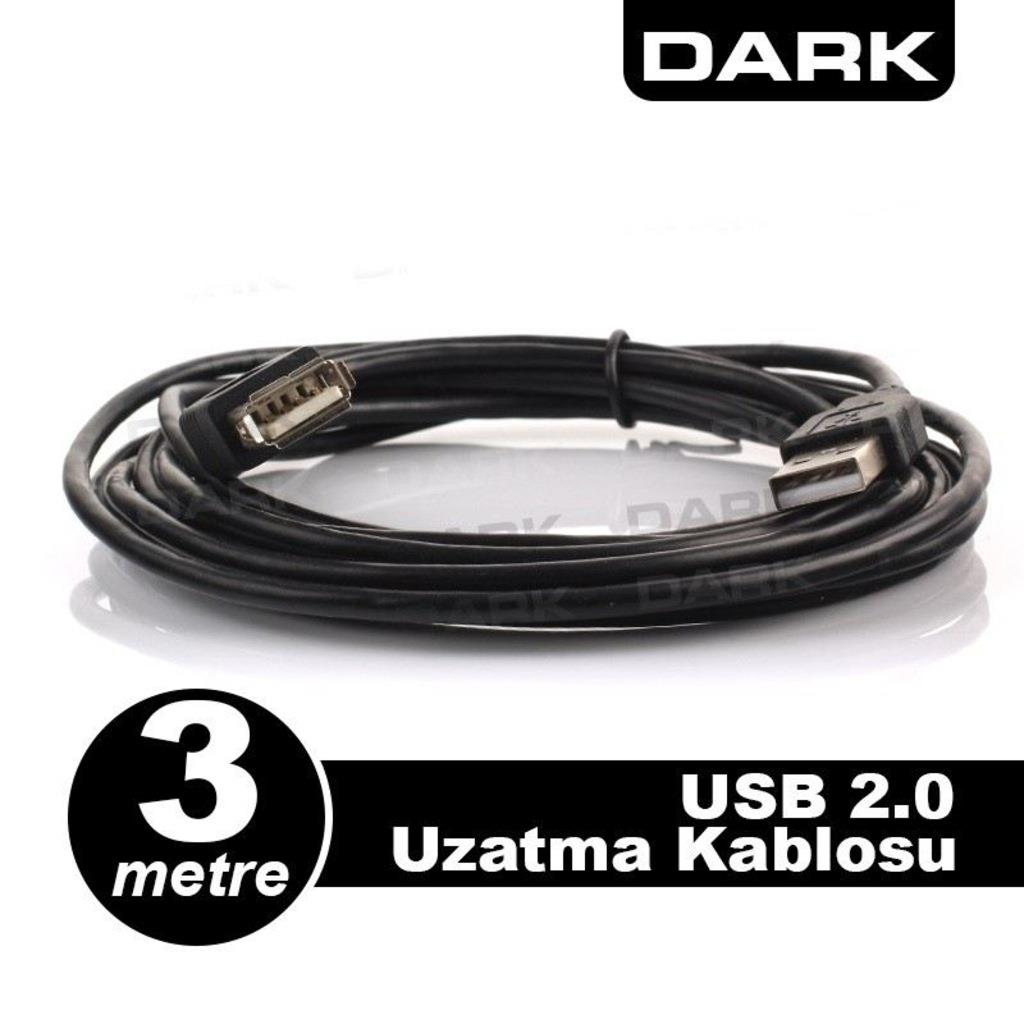 BSD DK-CB-USB2EXTL300 3 m USB 2.0 Uzatma Kablosu - Görsel 2