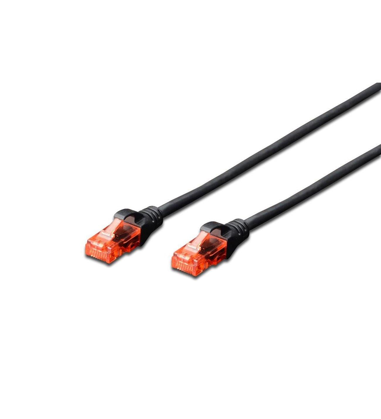 DIGITUS DK-1617-010/BL LSZH CAT6 PATCH KABLO SİYAH 1 METRE - Görsel 3