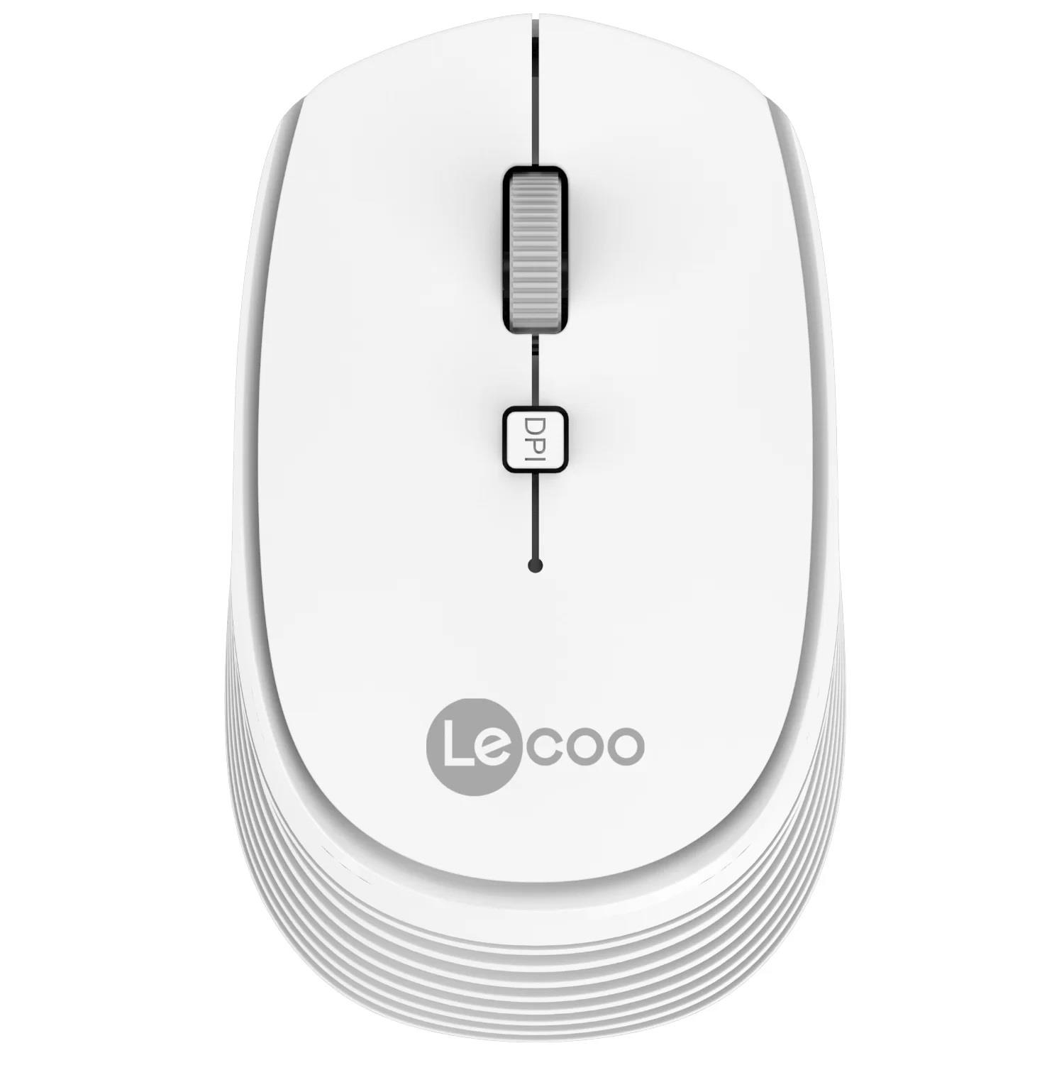 LENOVO LECOO WS202 KABLOSUZ 1200DPİ OPTİC BEYAZ MOUSE