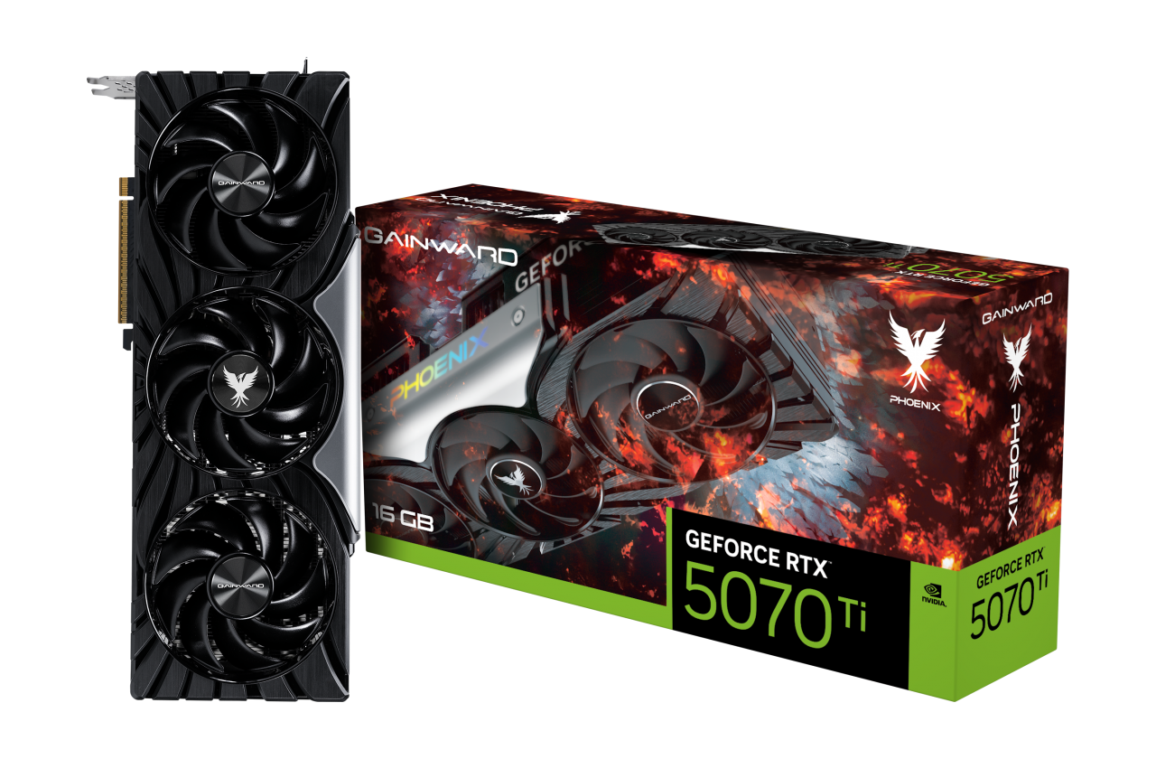 GAINWARD GeForce RTX 5070 Ti PHOENIX 16GB GDDR7 256Bit Gaming (Oyuncu) Ekran Kartı