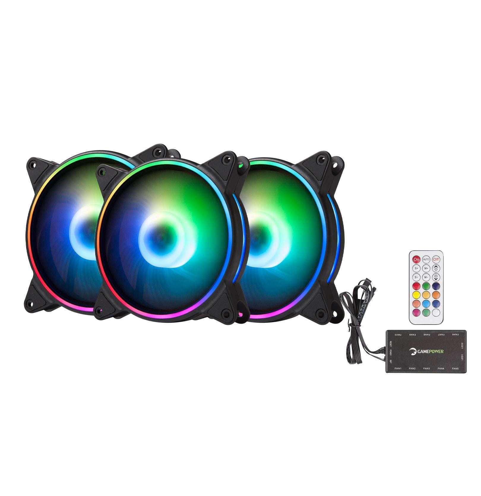 GAMEPOWER AIR TURBINE ARGB 3x12CM FAN KIT SET