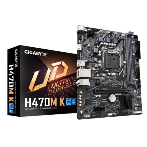 GIGABYTE H470M K 3200MHZ HDMI DP M.2 MATX 1200P