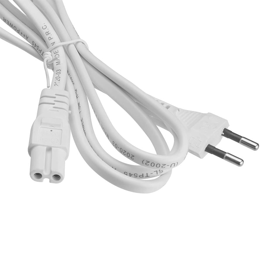 GRİ ÇİFT UÇ POWER KABLOSU 1.5 POWER TEYP KABLOSU GRİ