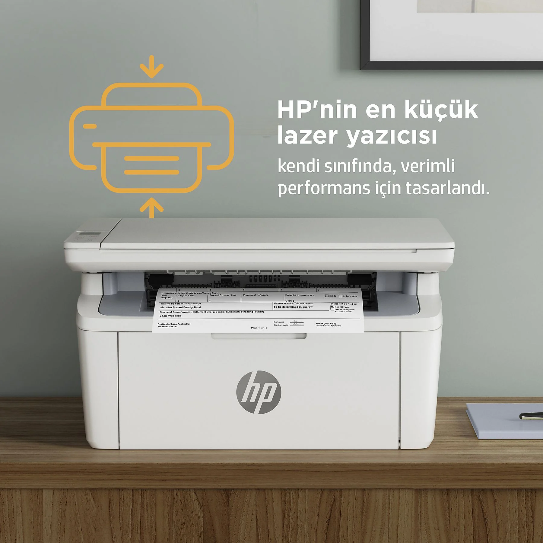 HP LaserJet MFP M141CA 7MD75A Çok Fonksiyonlu Lazer Yazıcı - Görsel 4