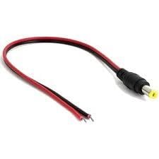 Kablolu Enerji Soketi Power Jack Güç Konnektörü Erkek
