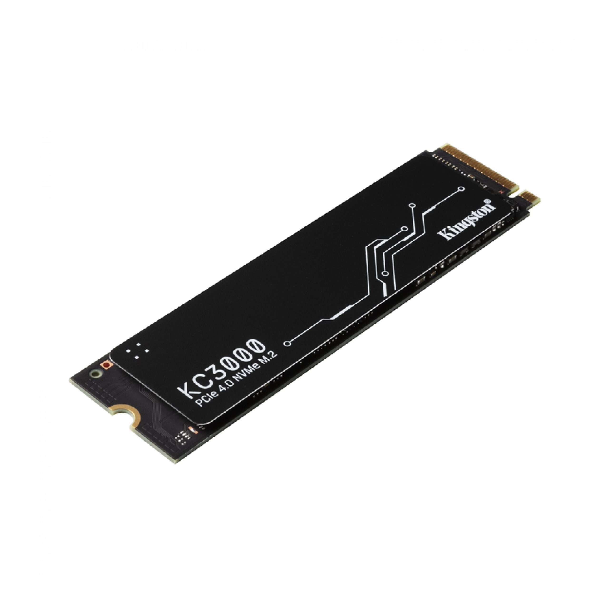 Kingston KC3000 512GB PCIe 4.0 x4 M.2 22x80 NVMe 7000-3900 SSD SKC3000S/512G - Görsel 3