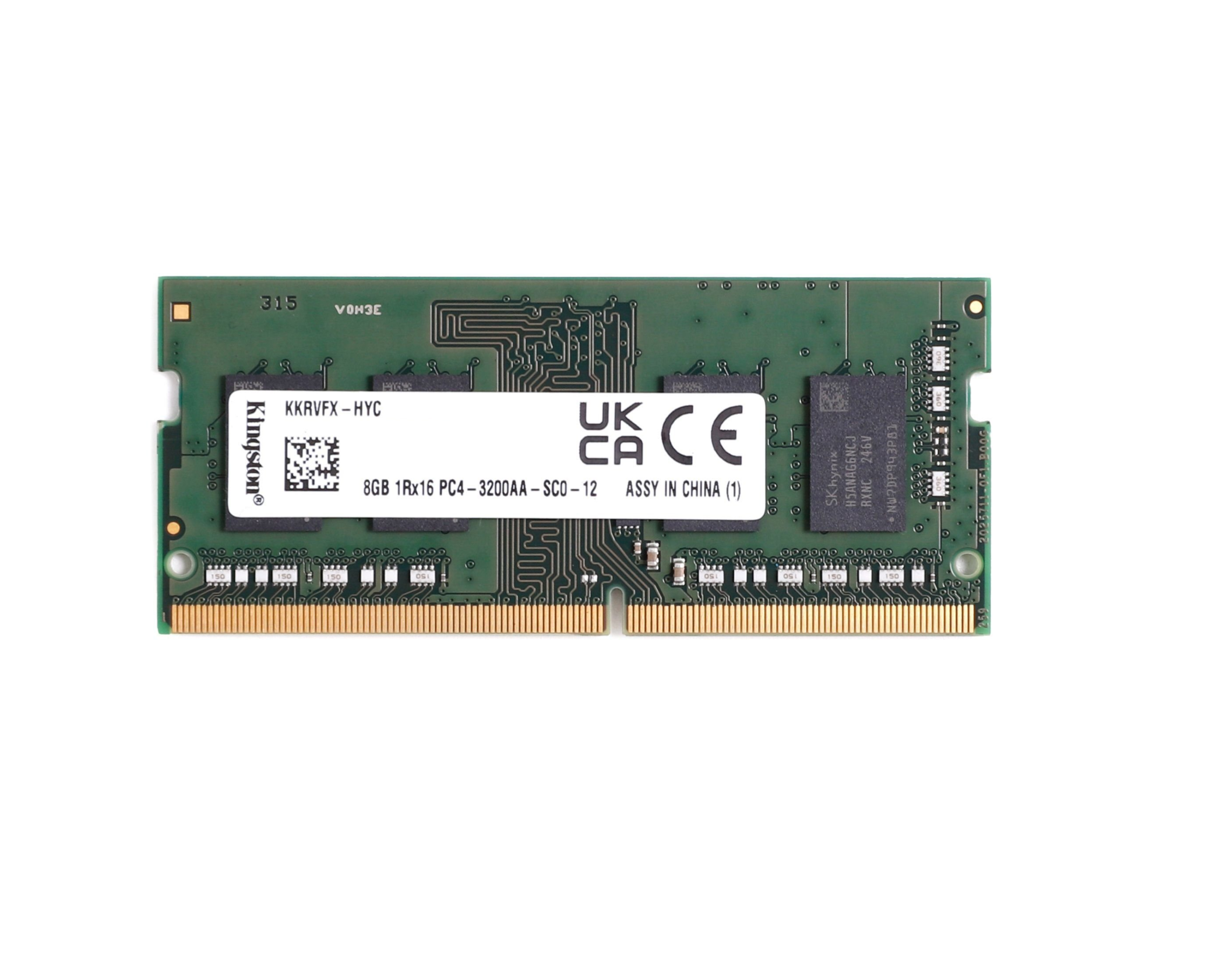 KINGSTON KKRVFX-HYC 8GB DDR4 3200MHz NOTEBOOK RAM BELLEK (KUTUSUZ)