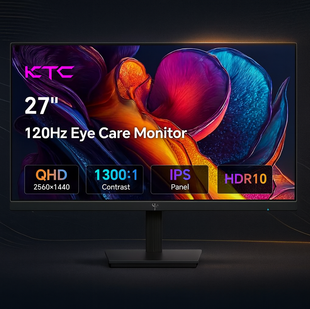KTC H27D9 27" 2K 120Hz QHD IPS HDR10 Monitör
