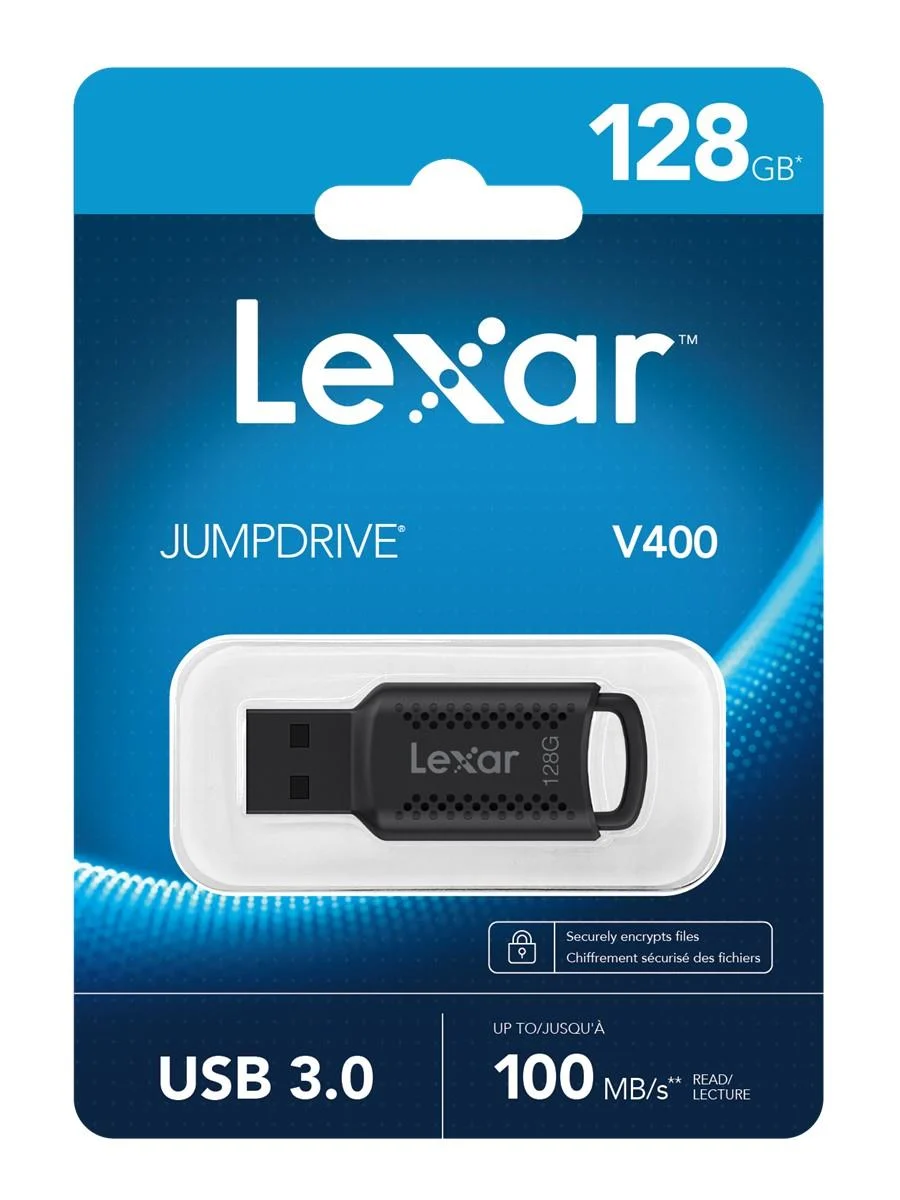Lexar Jumpdrive V400 LJDV400128G-BNBNG 128 GB 3.0 USB Flash Bellek