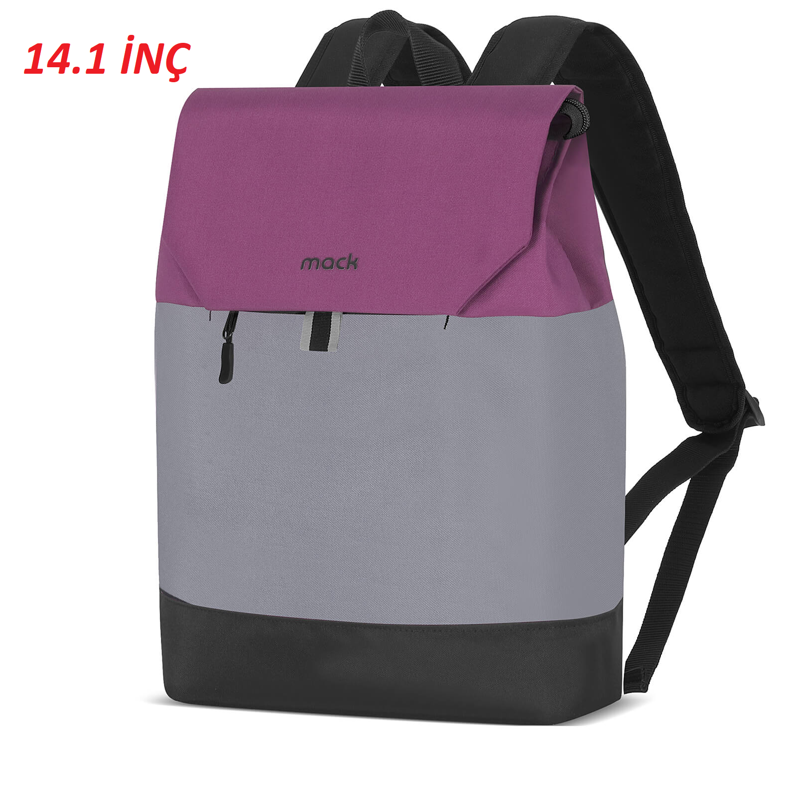 MackMack Zen Eco MCE-1303 Bordo 14.1" Laptop Sırt Çantası