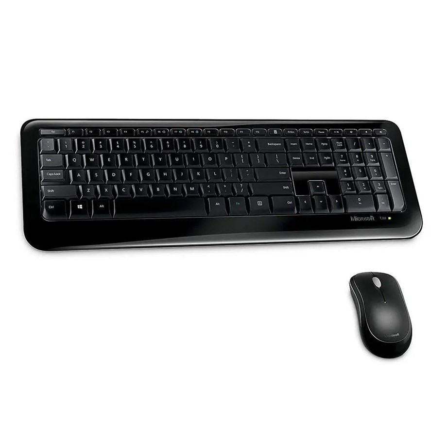 MICROSOFT PY9-00011 KABLOSUZ Q MULT.KLAVYE OPTİC MOUSE SİYAH SET - Görsel 2