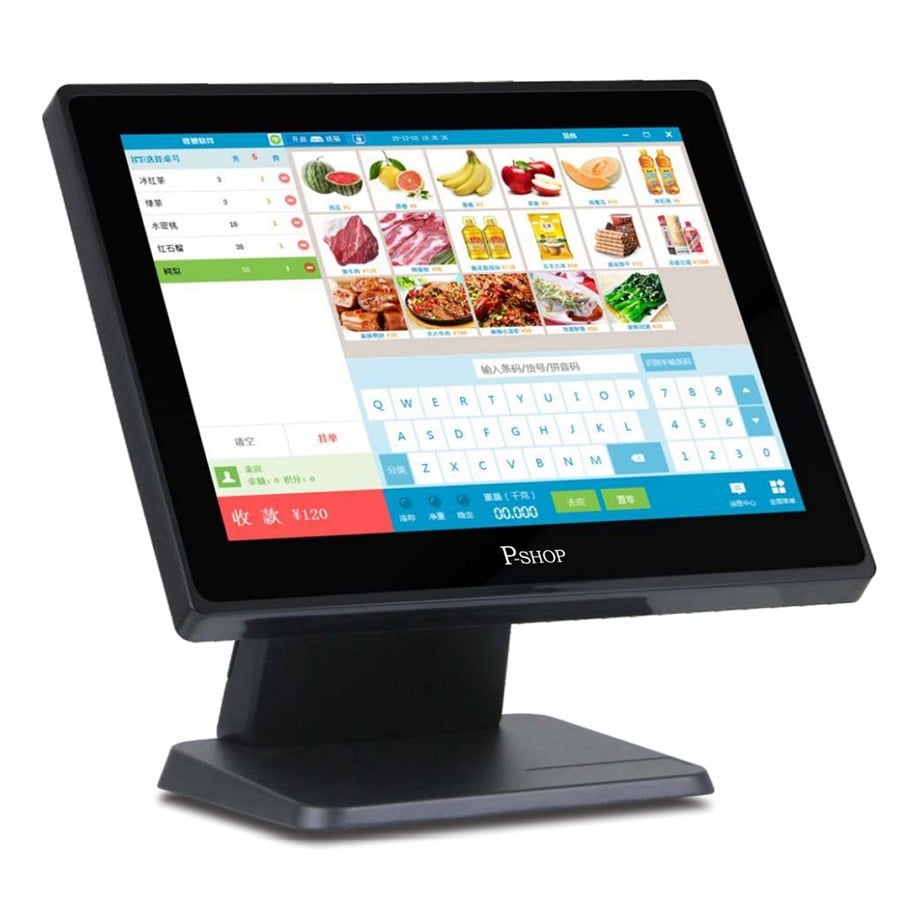 P-SHOP P505-8/128 15'' İ5 8GB RAM/128GB SSD/1GB DOKUNMATİK POS SİYAH