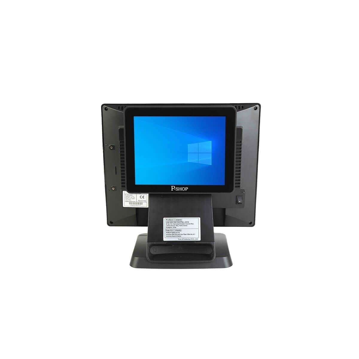 P-SHOP P5055-8128D 15" İ5+9.7"8/128 1GB ÇİFT EKRANLI DOKUNMATİK POS PC - Görsel 2