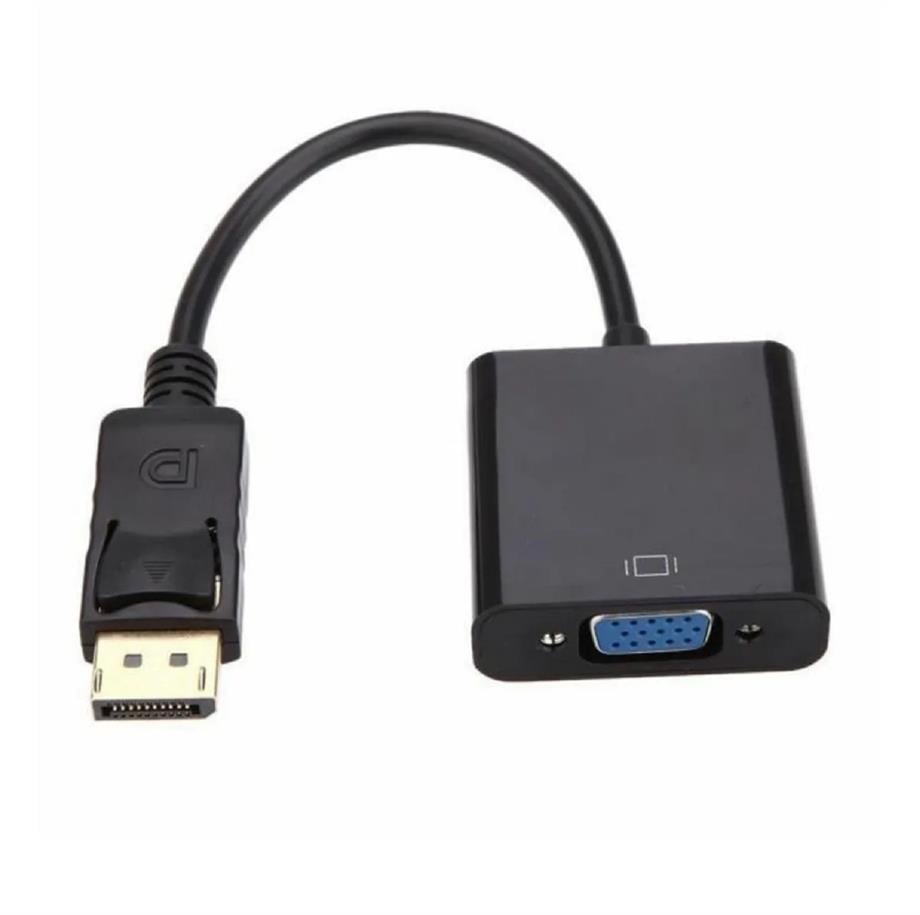 QPORT VGA TO DİSPLAYPORT DÖNÜŞTÜRÜCÜ 0,15 CM SİYAH