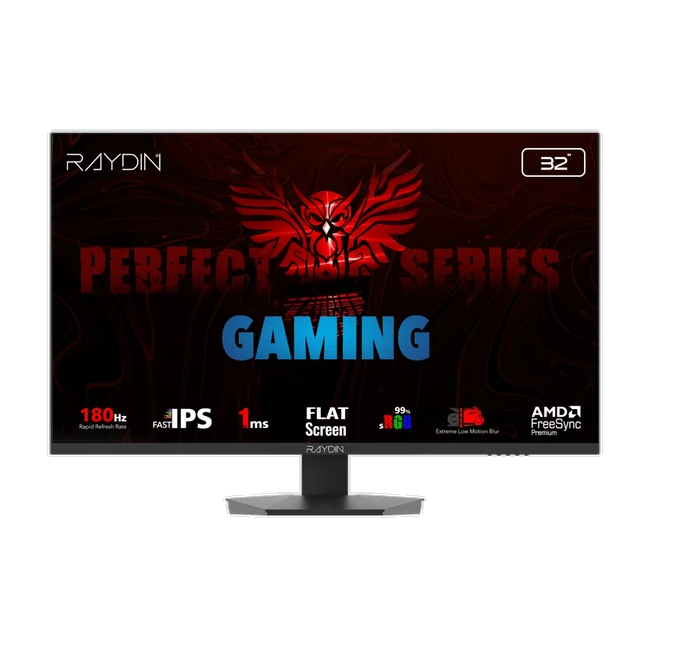 Raydın EG32EQI 31.5" 1 ms 2K IPS 180 Hz Oyuncu Monitörü
