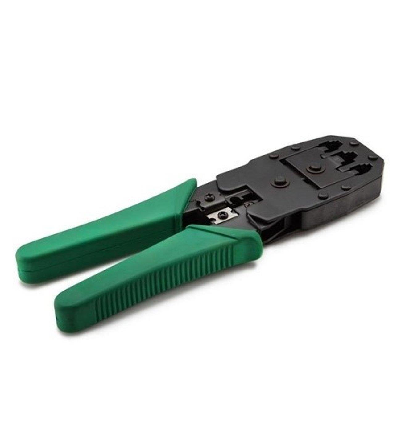 S-LINK SL-315 RJ12,RJ45 Kablo Sıkma Pensesi Yeşil