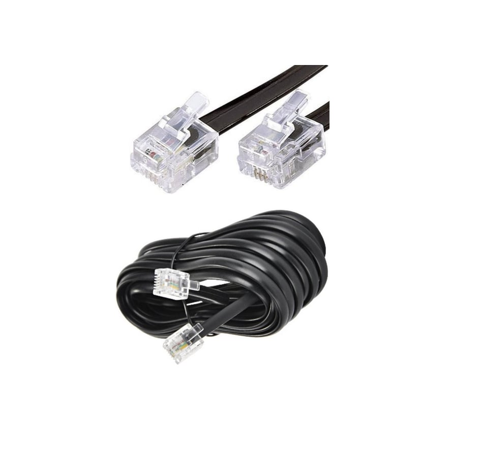 TELEFON KABLOSU 3MT RJ11 - Görsel 2