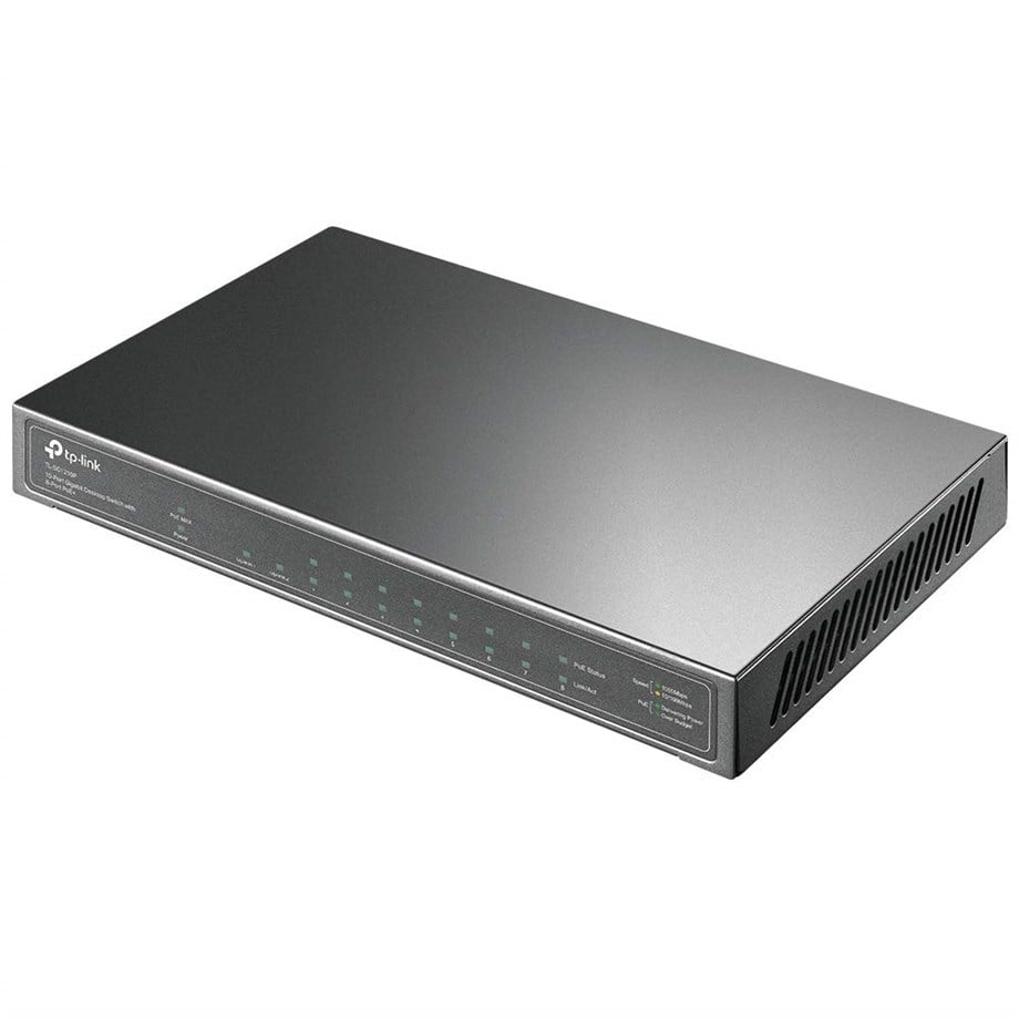 TP-LINK TL SG1210P 10P GBIT 8P POE SWITCH+1 SFP