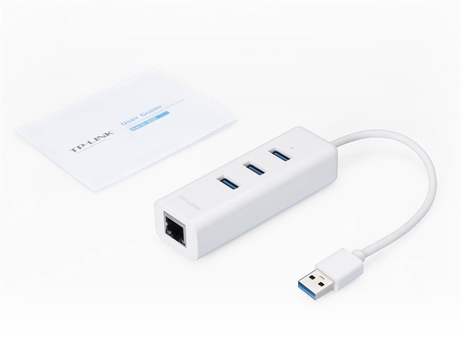TP-LINK UE330 3ADET X USB3.0 GIGABIT AĞ ADAPTÖRÜ - Görsel 2