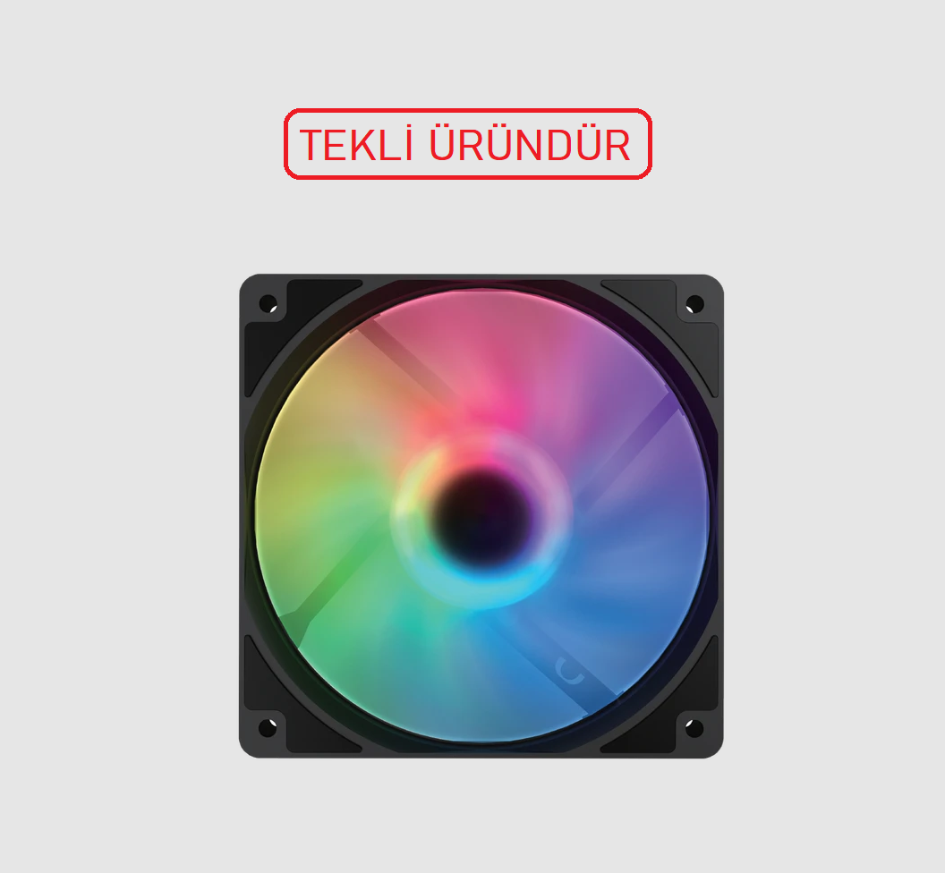 Vento VF1200FC Tekli 12 cm ARGB Kasa Fanı