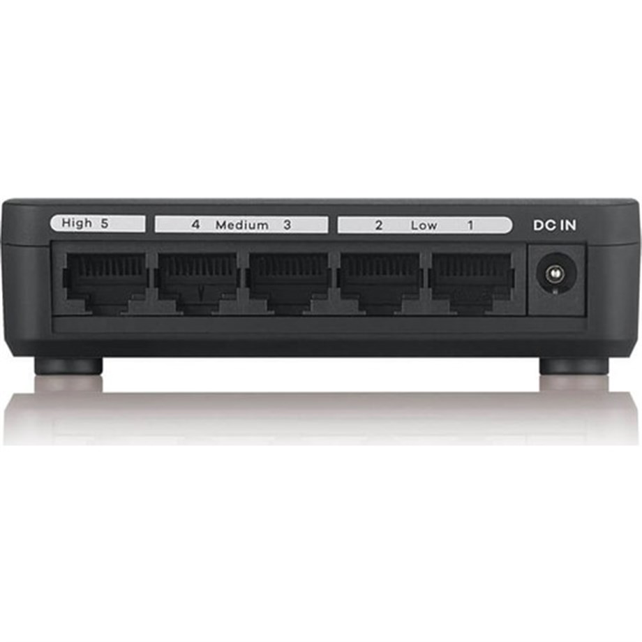 Zyxel GS105S v2 5-Port 10/100/1000Mbps Tak-Kullan Port-Önceliklendirme Destekli Gigabit Switch - Görsel 4