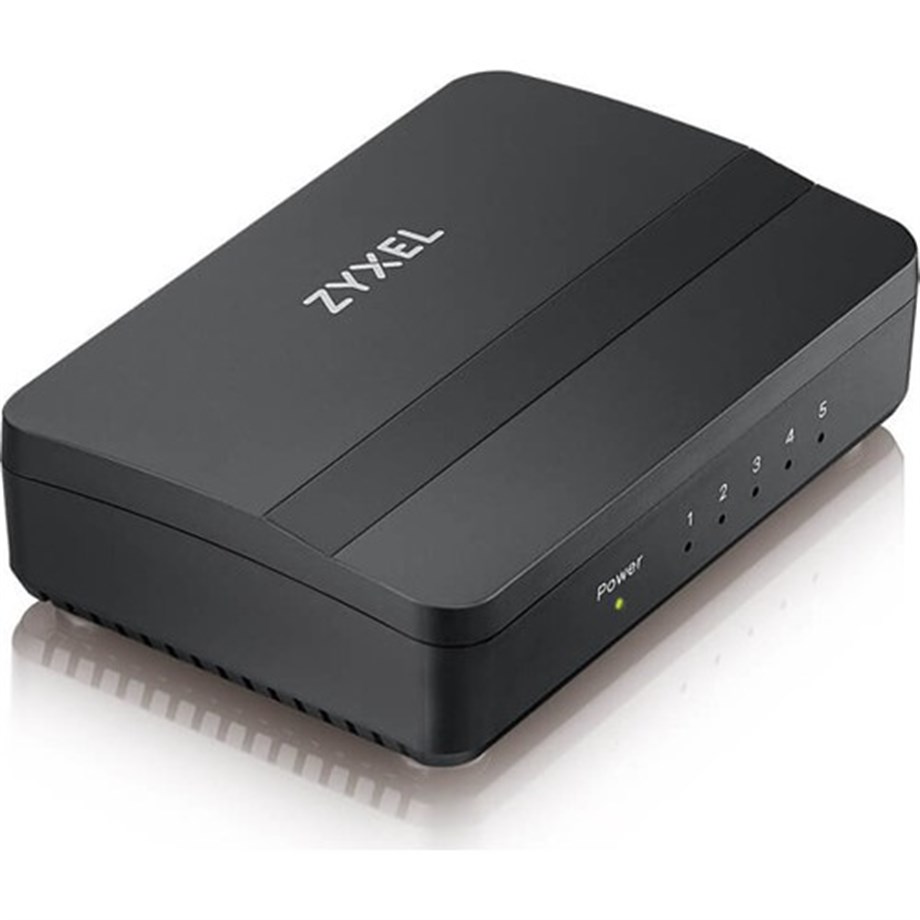 Zyxel GS105S v2 5-Port 10/100/1000Mbps Tak-Kullan Port-Önceliklendirme Destekli Gigabit Switch - Görsel 2