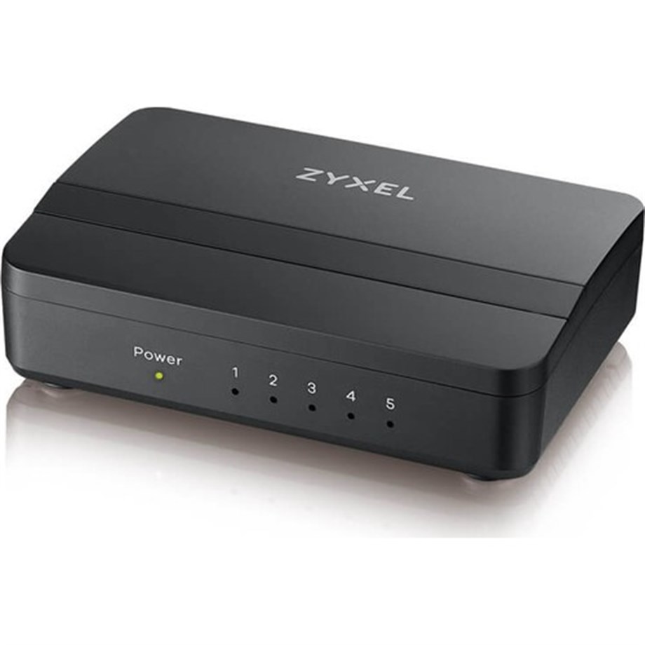 Zyxel GS105S v2 5-Port 10/100/1000Mbps Tak-Kullan Port-Önceliklendirme Destekli Gigabit Switch - Görsel 3